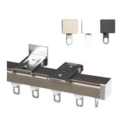 Flexible Aluminium Ceiling Track Ceiling Mount for Rail System Room Divider Rod for RV Bay Window d h 300cm Length