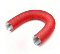 Flexible Aluminium Ducting Hose 76mm High Temp Air Vent Joint for Electric Space Heater Installation