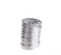 Flexible Aluminium Foil Ducting 8cm Diameter for Inline Exhaust Fan Smoke Extractor Ventilation Hose Length UK Compatible(600CM)