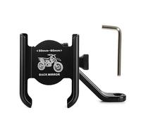 Flexible Aluminum Alloy Phone Rack For E Bike Rearview For Long Distances Ride And City Commutes Motorcycle Rearview Holder