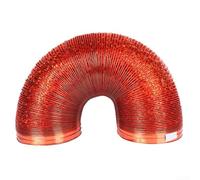 Flexible Aluminum Foil Exhaust Duct 3 Meters for Kitchen Range Hoods, Designed for Efficient Smoke Extraction and Heat Resistance (203mm)