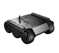 Flexible and Expandable 6x4 Off-Road UGV with Extension Rails and ESP32 Slave Computer 6 Wheels 4WD Mobile Robot Chassis