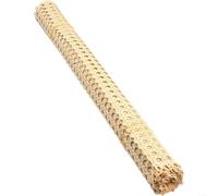 Flexible and Rattan Mesh Roll Sheet for Chair Caning Kits, Featuring Multiple Width and Length Sizes for Custom Use (A)
