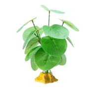 Flexible and safe decorative artificial plants for false grass enclosures for reptile habitats and habitats