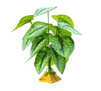 Flexible and safe decorative artificial plants for false grass enclosures for reptile habitats and habitats