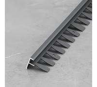 Flexible Angle Trim for Tile, 90cm - 3 Pieces, Aluminum Wall & FloorProtector, Easy Installat (Grey, 18.5mm) - Perfect for Home Renovat