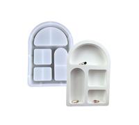 Flexible Arched House Silicone Moulds User Friendly Silicone House for Individualized Home and Event Decorations Wedding Decoration