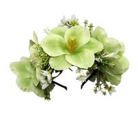 Flexible Artificial Flower Hair Addition Elegant Blossomy Hat for Wedding Incidents Costume Parties and Everyday Elegant Outfits Sensitive Gentle Hair Clip