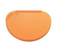 Flexible Baking Spatula 16cm Orange for Butter Cream | Lightweight plastic, orange color, ergonomic grip, non-scratch for surface, easy to maneuver