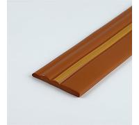 Flexible Baseboards Molding Trim，Multifunctional Trim, 4INCH×16.4FT Corner Guards & Caulk Strip & Floor Transition, The Cove Base Wall Rubber Moulding, Perfect Match for Baseboard(Brown 2)