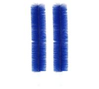 Flexible Bendable Cleaning Duster Brush 2 Pack, Reusable Long Gap Dust Cleaner Brush, Dense Lint-Free Bristles for Fan, TV, Lamp, Shelf, Deep Gap Household Dust Removal (Blue)