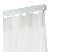 Flexible Bendable Track Set for Ceiling or Wall Mount - 19.7ft Room Divider Kit in Gray for Smooth Gliding Curtains, Adjustable, Space-Saving Solution for Home or Office
