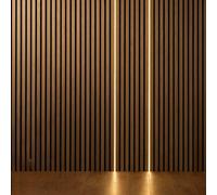 Flexible Black Led Strip Lights For Acoustic Slat Panels 240Cm X2 Strips