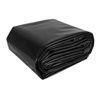 Flexible Black Pond Liner 0.12mm - Durable Fish & Koi Pond Membrane for Waterfalls & Streams - Impermeable Water Feature Film in Various Sizes: 1x2m 2x5m 4x4m 6x8m 10x10m (3.0mx9m)