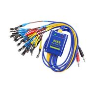 Flexible Board Connection Cable Set 24 Clip Terminals Soft Silicone Wiring, 87cm Reach, 3.7-4.6V Input, Up to 5A Output for Device Repair Work Phone Repair Power Cable Mobile Board Testing Service