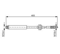 BOSCH 1 987 476 079 Brake hose