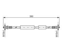 BOSCH 1 987 476 603 Brake hose