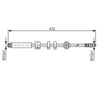BOSCH 1 987 476 769 Brake hose
