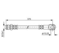 BOSCH 1 987 481 094 Brake hose