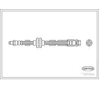 CORTECO 19034666 Brake hose