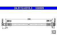 ATE 24.5112-0315.3 Brake hose