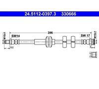 ATE Brake Hose for ALFA ROMEO 156/Sportwagon/GT/147 AR32102 1.6L