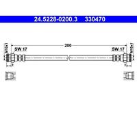 Flexible brake hose 24.5228-0200.3 ATE for CITROËN FIAT