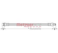 METZGER 4110227 Brake hose