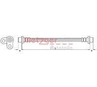 METZGER 4110746 Brake hose
