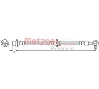 METZGER 4110848 Brake hose
