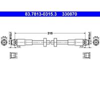 ATE 83.7813-0315.3 Brake hose