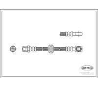 CORTECO 19032372 Brake hose
