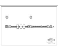 BRAKE HOSE 19033509 FOR MAZDA YF 2.0L L3-VE 2.3L 4cyl TRIBUTEAJ 3.0L 6cyl
