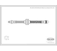 CORTECO 19035818 Brake hose