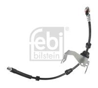 Flexible brake hose Front Axle Left 182921 FEBI BILSTEIN for CITROËN PEUGEOT
