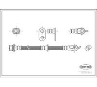 CORTECO 19034292 Brake hose
