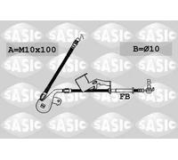 Flexible brake hose Front Axle Right 6600030 SASIC for PEUGEOT CITROËN
