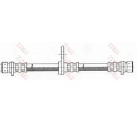 Flexible brake hose PHA367 TRW for ROVER HONDA
