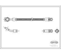 CORTECO 19032114 Brake hose