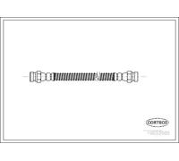 Flexible brake hose Rear Axle 19033585 CORTECO for HYUNDAI GETZ