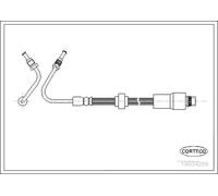 CORTECO 19034266 Brake hose