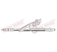 Flexible brake hose with external thread 42.917 QUICK BRAKE for FORD MAZDA