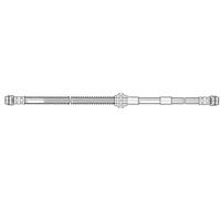 Flexible brake hose with internal thread 22.921 QUICK BRAKE for VW AUDI PORSCHE