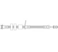 BRAKE HOSE 32.702 FOR FORD GRAND/C-MAX FOCUS/III/Turnier T1DB/T1DA/T3DB 1.6L