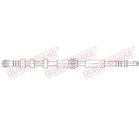 QUICK BRAKE 32.822 Brake hose