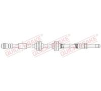 Flexible brake hose with internal thread 32.825 QUICK BRAKE for VW MULTIVAN Mk V