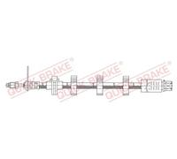 Flexible brake hose with internal thread 32.984 QUICK BRAKE for PEUGEOT 406