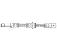 Flexible brake hose with internal thread 37.903 QUICK BRAKE for BMW 3 Coupe 3