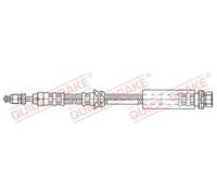 Flexible brake hose with internal thread 37.918 QUICK BRAKE for FORD MAZDA