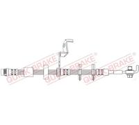 Flexible brake hose with internal thread 50.725X QUICK BRAKE for PEUGEOT 508 I